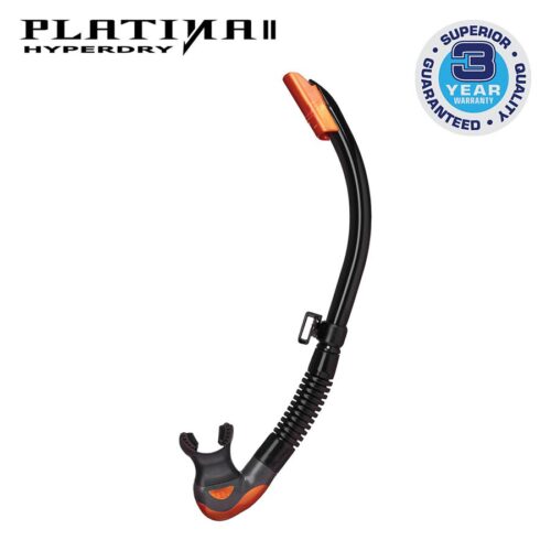 PLATINA HYPERDRY II - BLACK/ENERGY ORANGE